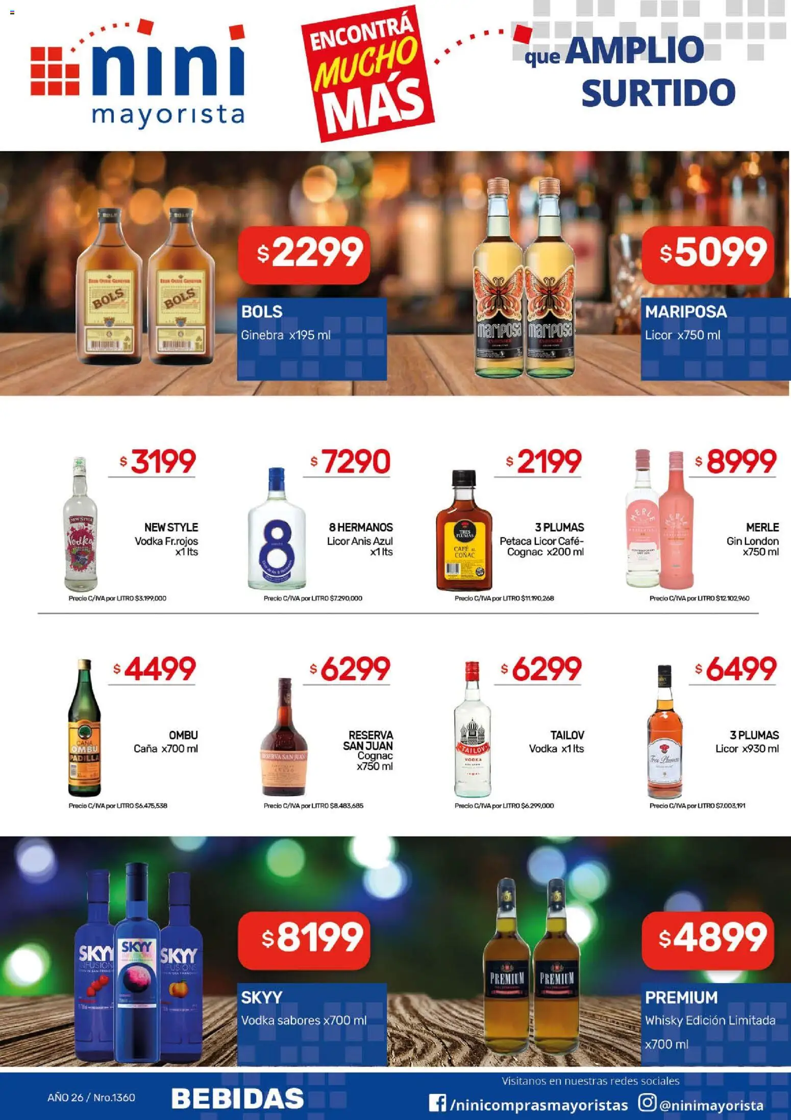 NINI Mayorista ofertas │ válido desde el 18.05.2026 | Página: 18 | Productos: Vodka, Whisky, Café, Ginebra