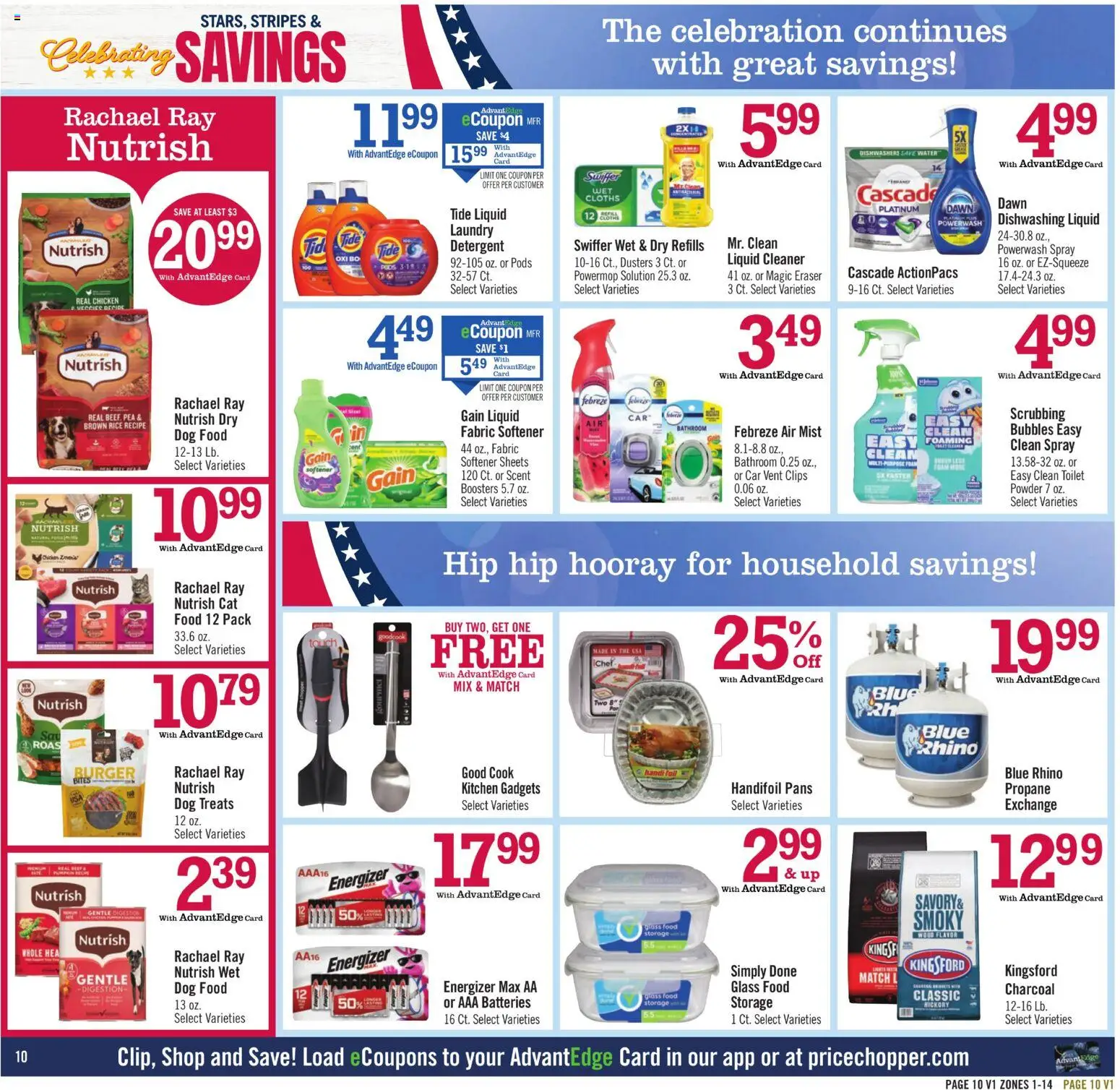 Price Chopper Weekly Ad - valid from 08/09/2026 | Page: 10 | Products: Foil, Rice, Detergent, Pea