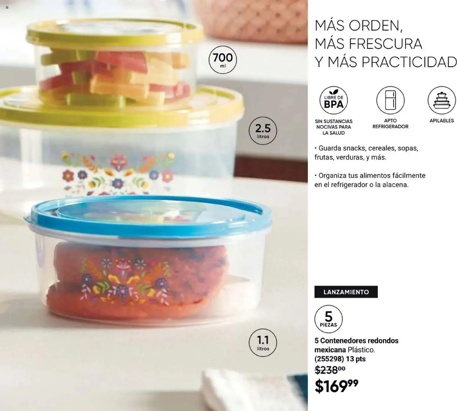 Nuevas ofertas de AVON válidas en toda la República Mexicana desde el 21/08/2026. ¡Encuentra las mejores ofertas en AVON Casa & Estilo 13 2026! | Página: 21 | Productos: Refrigerador