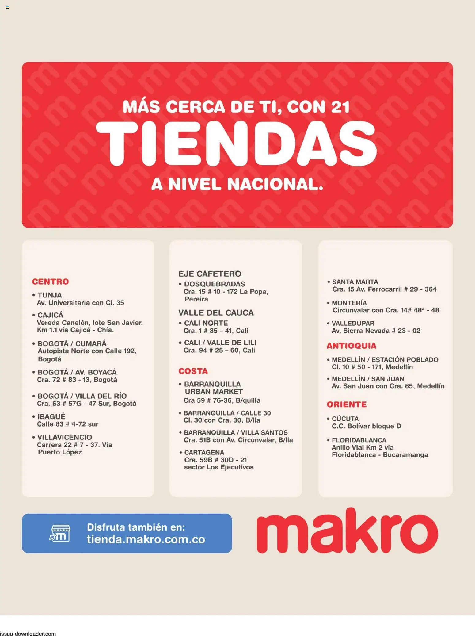 Makro revista - valida desde el 21/08/2026 | Página: 28 | Productos: Anillo, Sierra