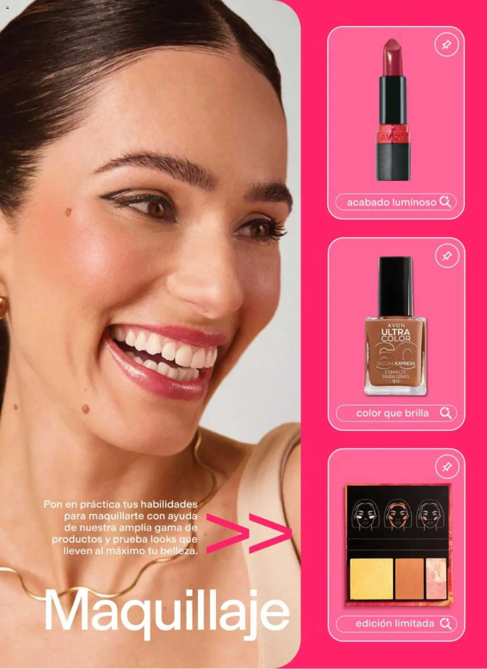 Nuevas ofertas de AVON válidas en toda la República Mexicana desde el 21/08/2026. ¡Encuentra las mejores ofertas en AVON campaña 13 2026! | Página: 12 | Productos: Maquillaje
