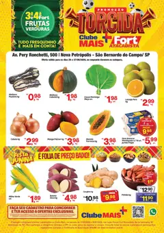 Fort Atacadista ofertas Frutas, Verduras - Pré-Visualização do folheto da loja Fort Atacadista, válido de 26.05.2026