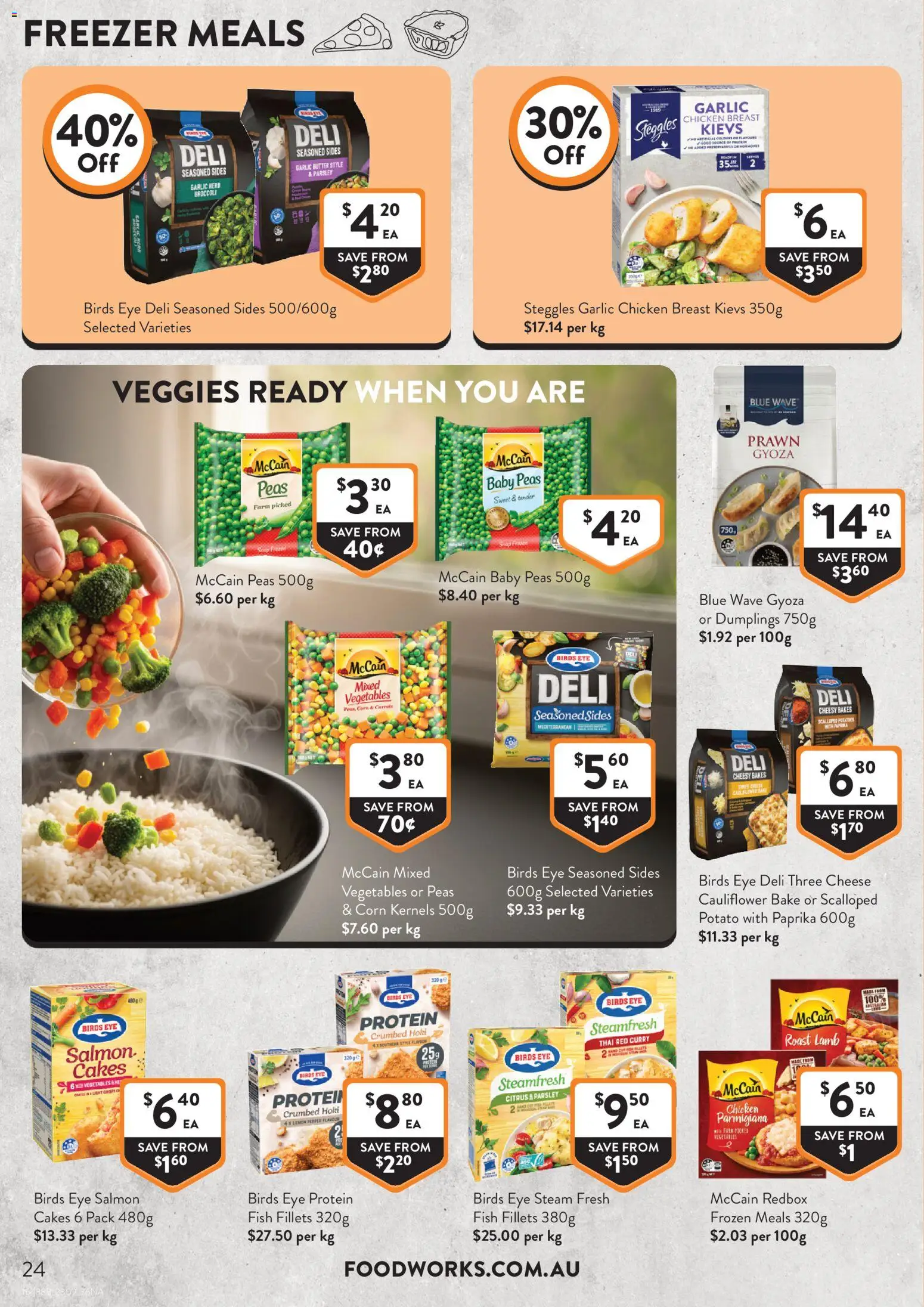 Foodworks catalogue - valid from 16/09/2026 | Page: 24 | Products: Corn, Protein, Fish, Parsley