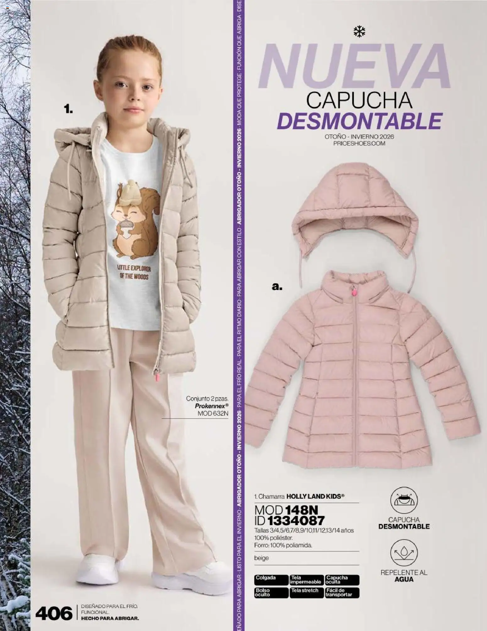 Nuevas ofertas de Price Shoes válidas en toda la República Mexicana desde el 16/09/2026. ¡Encuentra las mejores ofertas en Price Shoes catálogo Abrigador! | Página: 406 | Productos: Chamarra, Bolso, Agua, Repelente