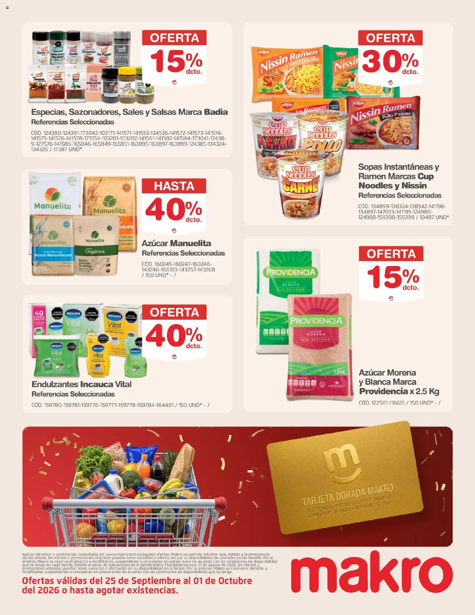 Makro revista - valida desde el 25/09/2026 | Página: 13