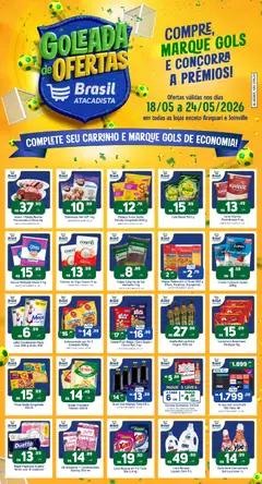 Brasil Atacadista - Ofertas da semana - Pré-Visualização do folheto da loja Brasil Atacadista, válido de 18.05.2026