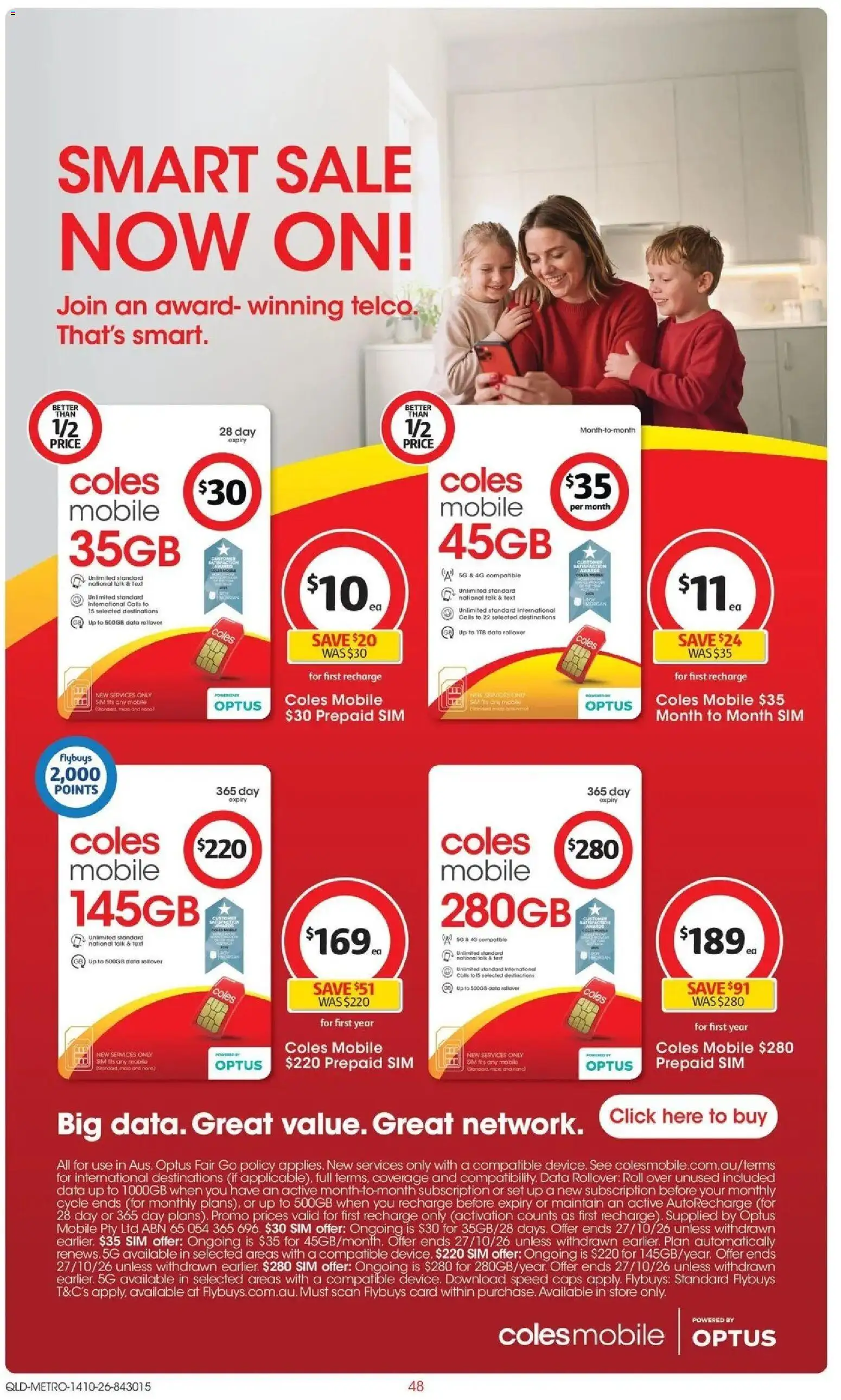 ﻿Coles catalogue valid from 14/10/2026 > Online Australia | Page: 48
