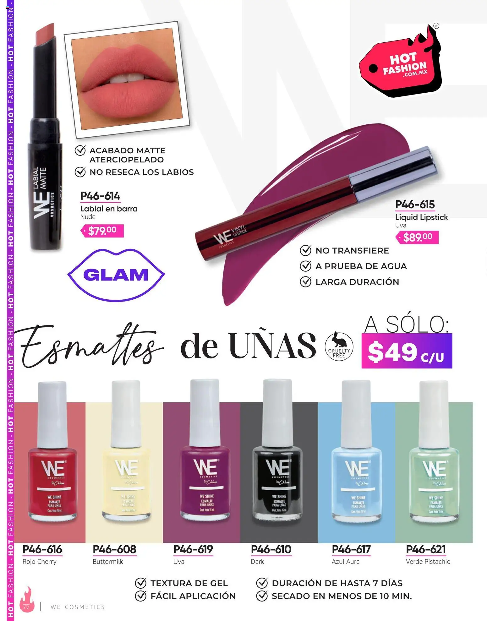 Nuevas ofertas de Cklass válidas en toda la República Mexicana desde el 03/08/2026. ¡Encuentra las mejores ofertas en Cklass catálogo Hot Fashion Ropa! | Página: 78 | Productos: Agua, Barra