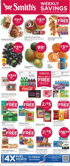 Preview of Smith's weekly ads valid from 27.05.2026