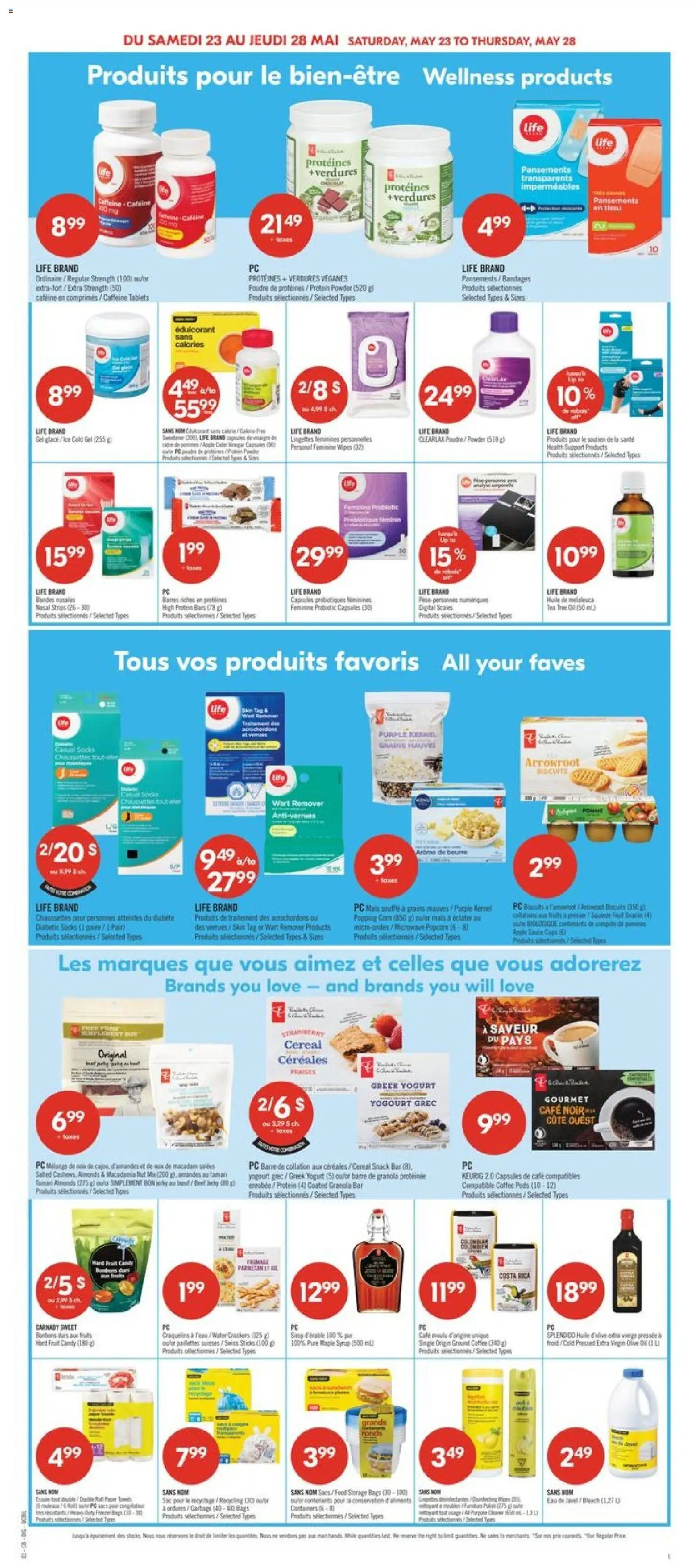 Pharmaprix flyer valid from 22.05.2026 | Page: 13 | Products: Tea, Beef, Powder, Yogurt