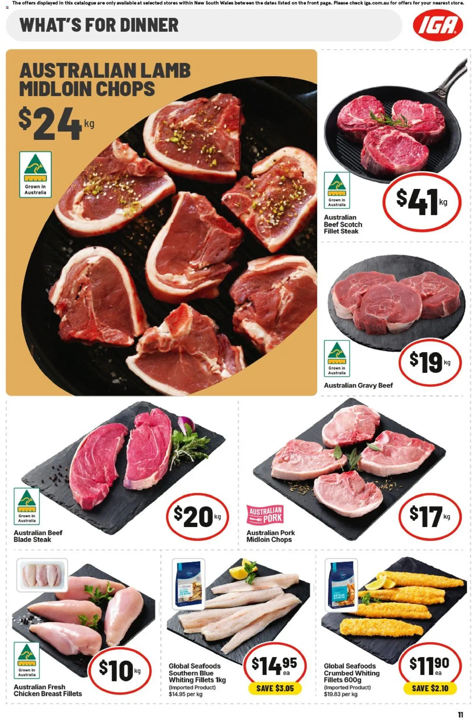 IGA catalogue - valid from 23/09/2026 | Page: 11 | Products: Chicken, Omega, Pâté, Vitamin
