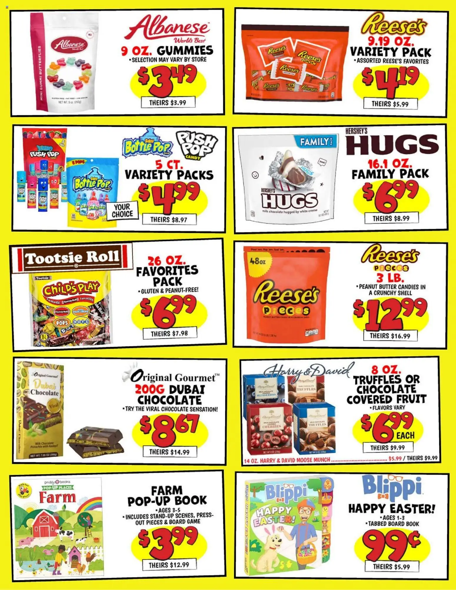 Ollie's Ad 2 - valid from 09.03.2026 | Page: 3 | Products: Press, Butter, Candies, Game