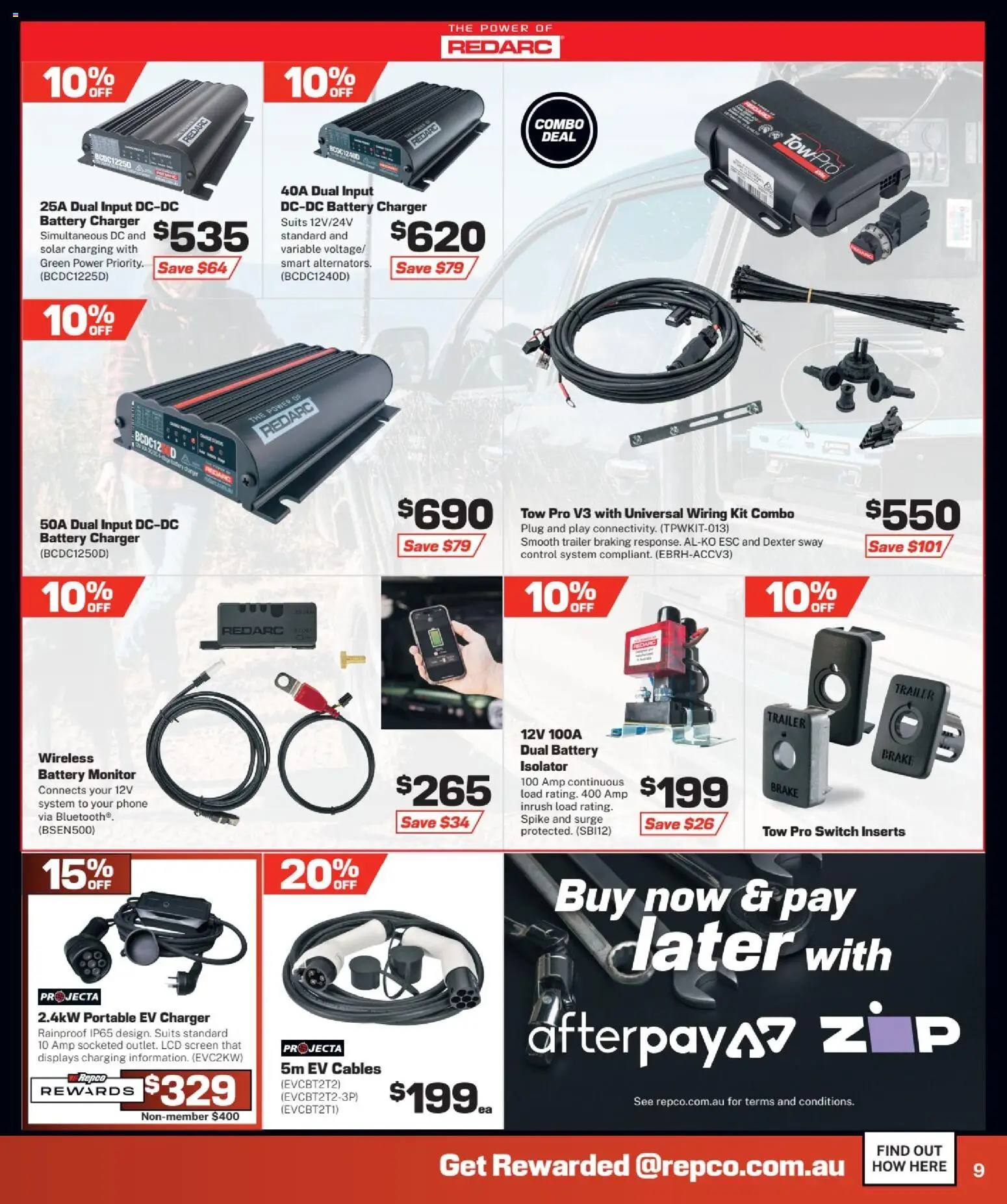 Repco catalogue - valid from 23/07/2026 | Page: 9 | Products: Charger, Phone, Portable, Screen