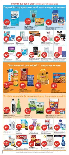 Preview of Pharmaprix weekly flyer / circulaire from shop Pharmaprix valid from Jul 17, 2026 | Page: 16