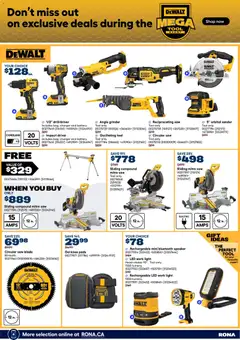 Preview of Rona weekly flyer from shop Rona valid from 18.06.2026 | Page: 23 | Products: Speaker, Grinder