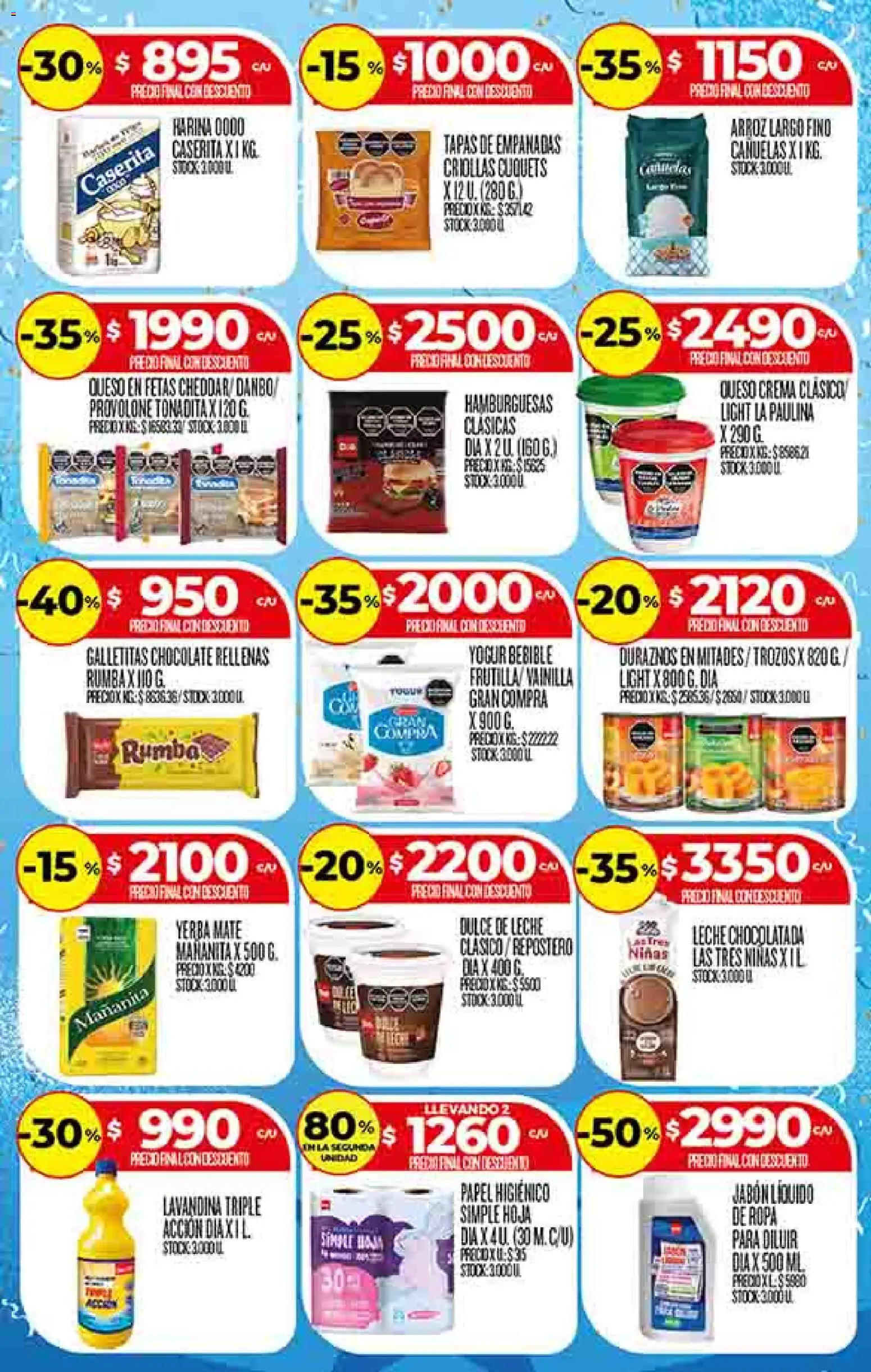 Dia - Ofertas │ válido desde el 27.05.2026 | Página: 4 | Productos: Lavandina, Galletitas, Queso crema, Chocolate