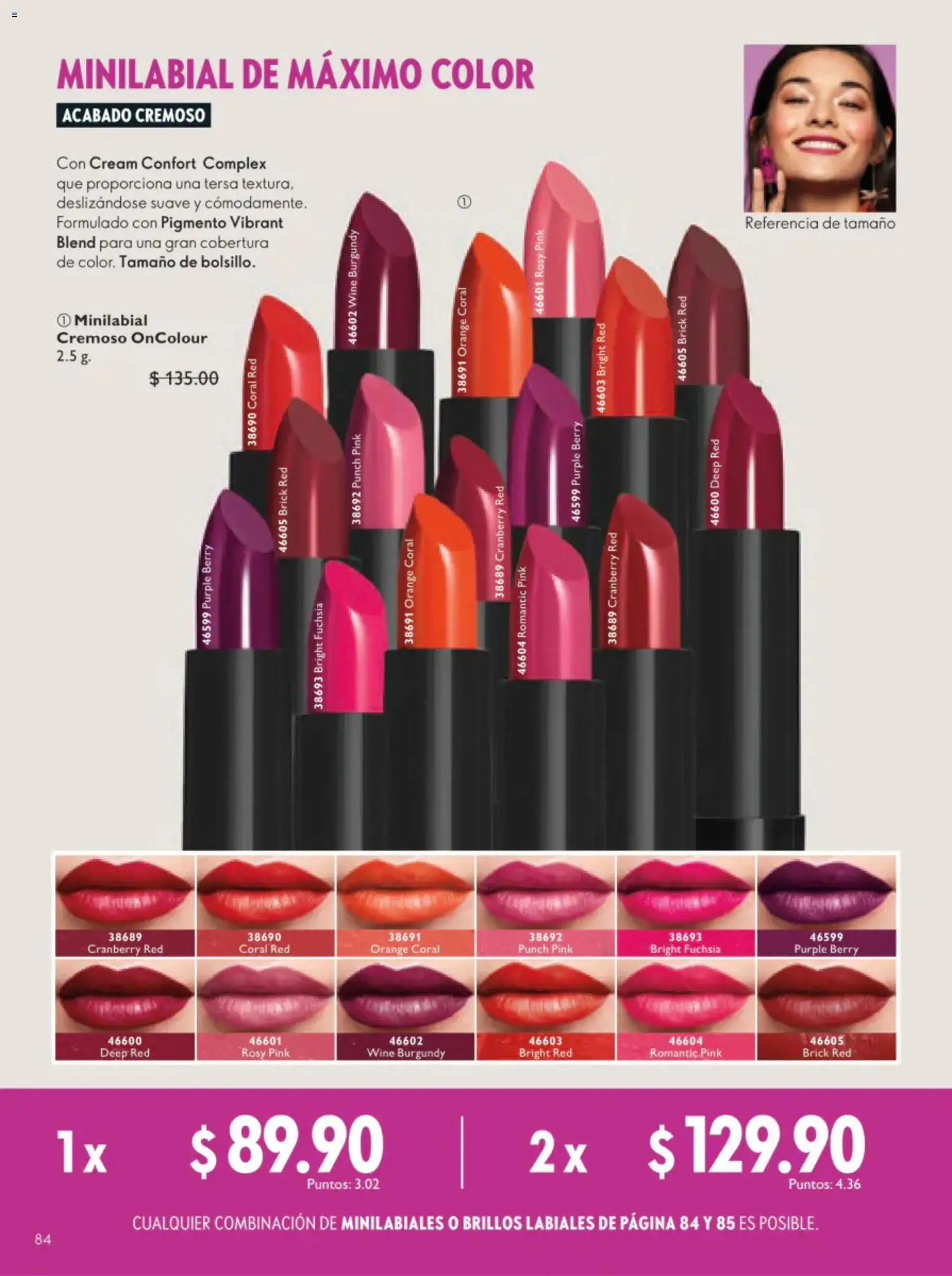 Nuevas ofertas de Oriflame válidas en toda la República Mexicana desde el 11/07/2026. ¡Encuentra las mejores ofertas en Oriflame campaña 10 2026! | Página: 84