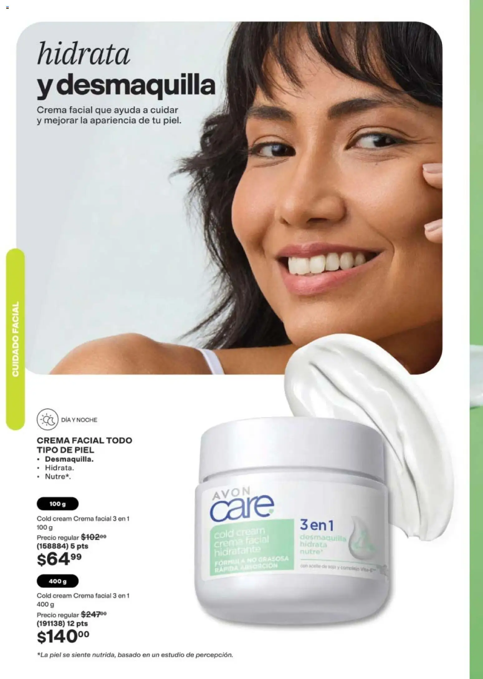 Nuevas ofertas de AVON válidas en toda la República Mexicana desde el 10/07/2026. ¡Encuentra las mejores ofertas en AVON campaña 11 2026! | Página: 124 | Productos: Crema, Aceite, Crema facial