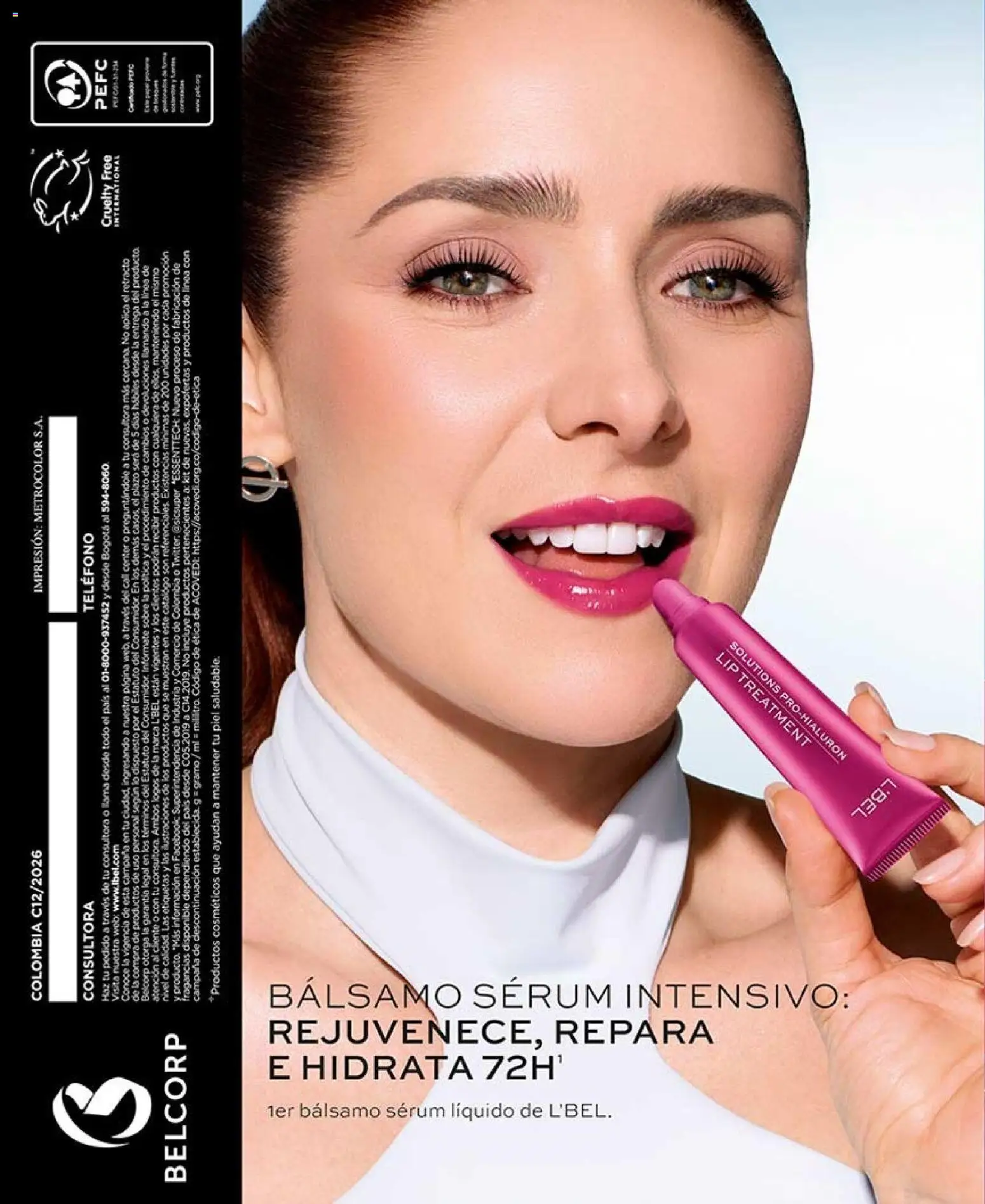 L'Bel revista - valida desde el 07/08/2026 | Página: 94 | Productos: Teléfono, Bálsamo, Serum, Sobre