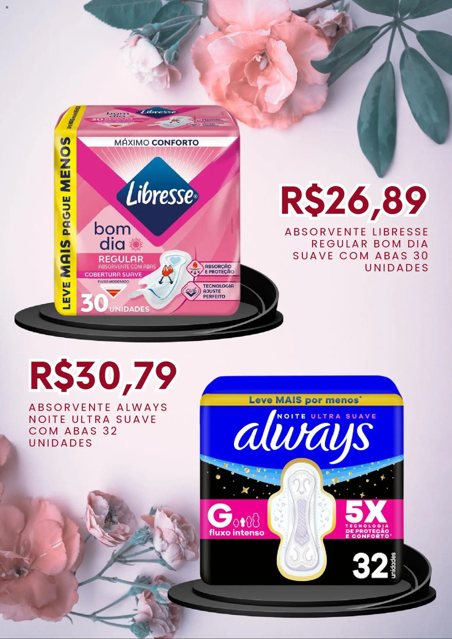 Drogasil Folheto - válido de 31/08/2026 | Página: 4 | Produtos: Absorvente