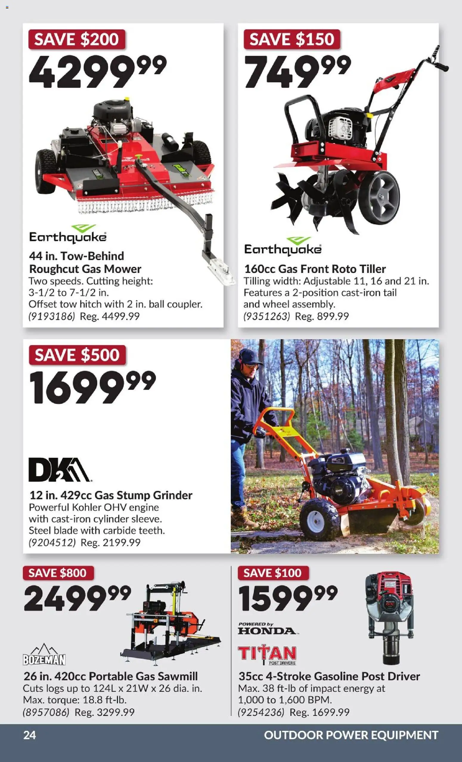 Princess Auto flyer valid from 16.06.2026 | Page: 28 | Products: Grinder, Mower