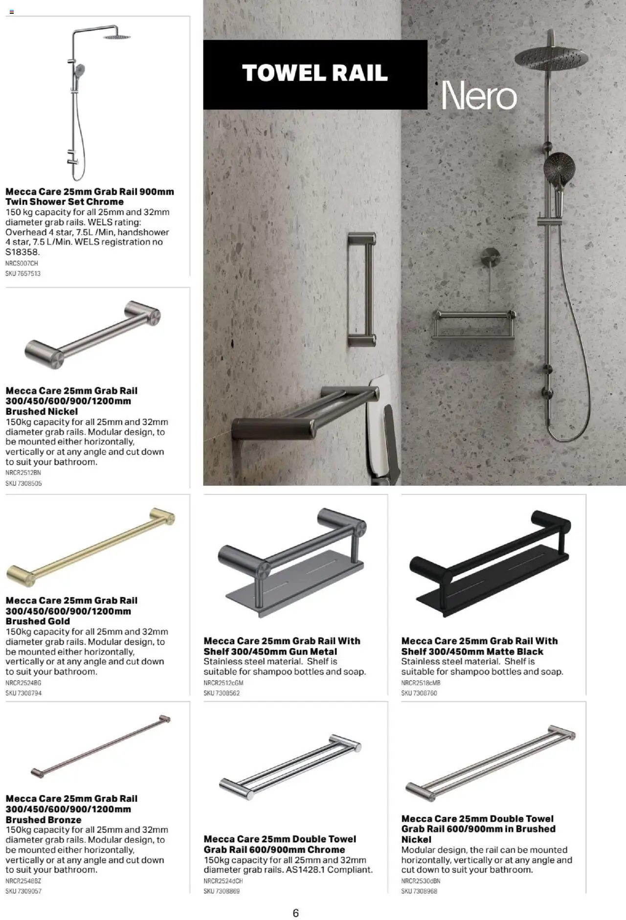 Mitre 10 catalogue - valid from 08/10/2025 | Page: 6 | Products: Shelf, Shower, Shampoo, Suit