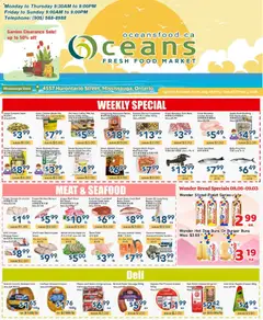 Preview of Oceans weekly flyer - Mississauga from shop Oceans valid from Aug 28, 2026