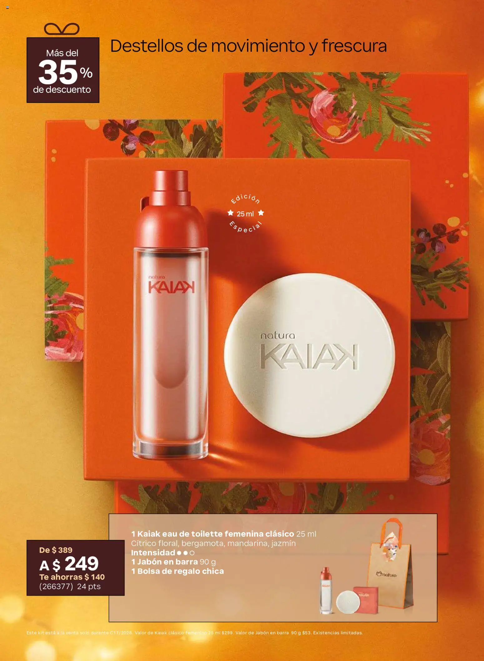 Nuevas ofertas de Natura válidas en toda la República Mexicana desde el 07/11/2026. ¡Encuentra las mejores ofertas en Natura campaña 17 2026! | Página: 14