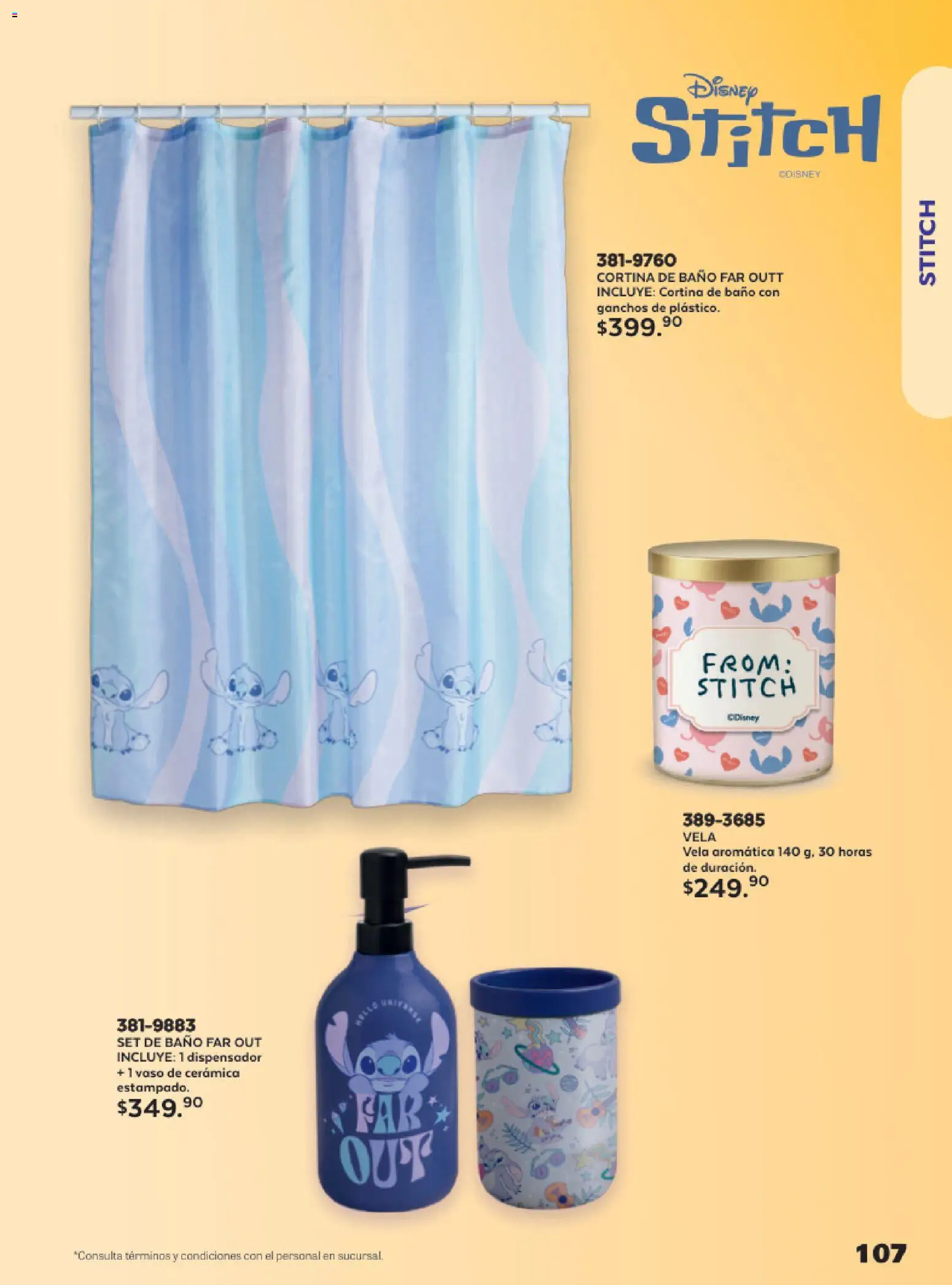 Nuevas ofertas de Andrea válidas en toda la República Mexicana desde el 24.05.2026. ¡Encuentra las mejores ofertas en Andrea catálogo Lo más divertindo en ropa! | Página: 107 | Productos: Vela, Baño