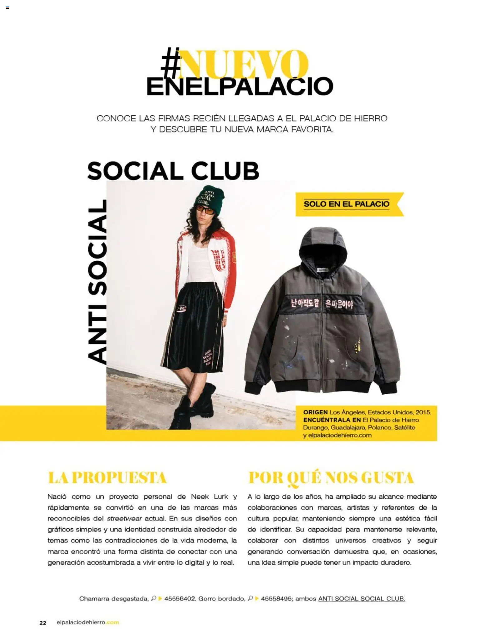 Nuevas ofertas de Palacio De Hierro válidas en toda la República Mexicana desde el 01/08/2026. ¡Encuentra las mejores ofertas en Palacio De Hierro catálogo! | Página: 25 | Productos: Chamarra, Satélite