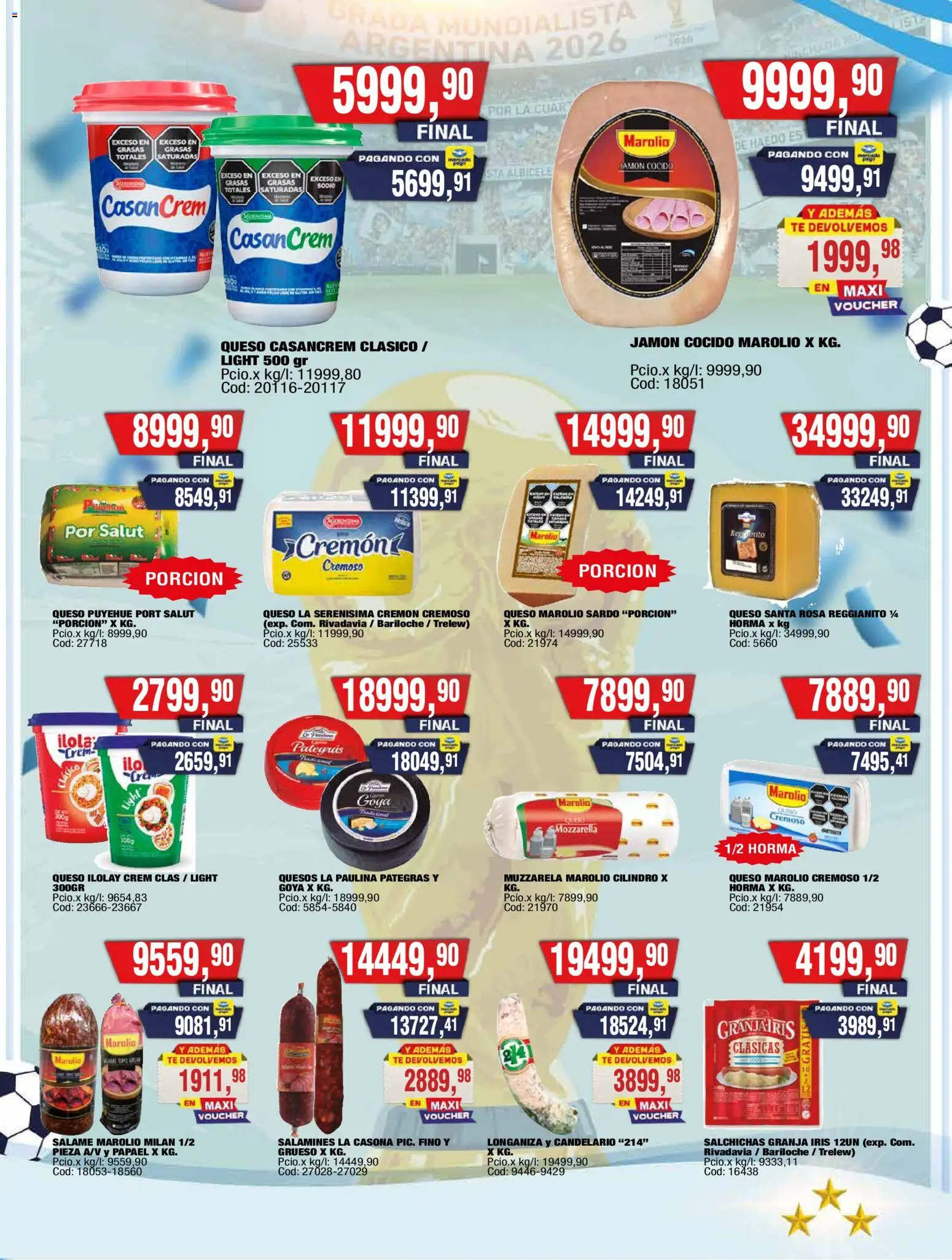 Maxiconsumo ofertas │ válido desde el 29/06/2026 | Página: 19 | Productos: Jamón cocido, Jamón, Salame, Té