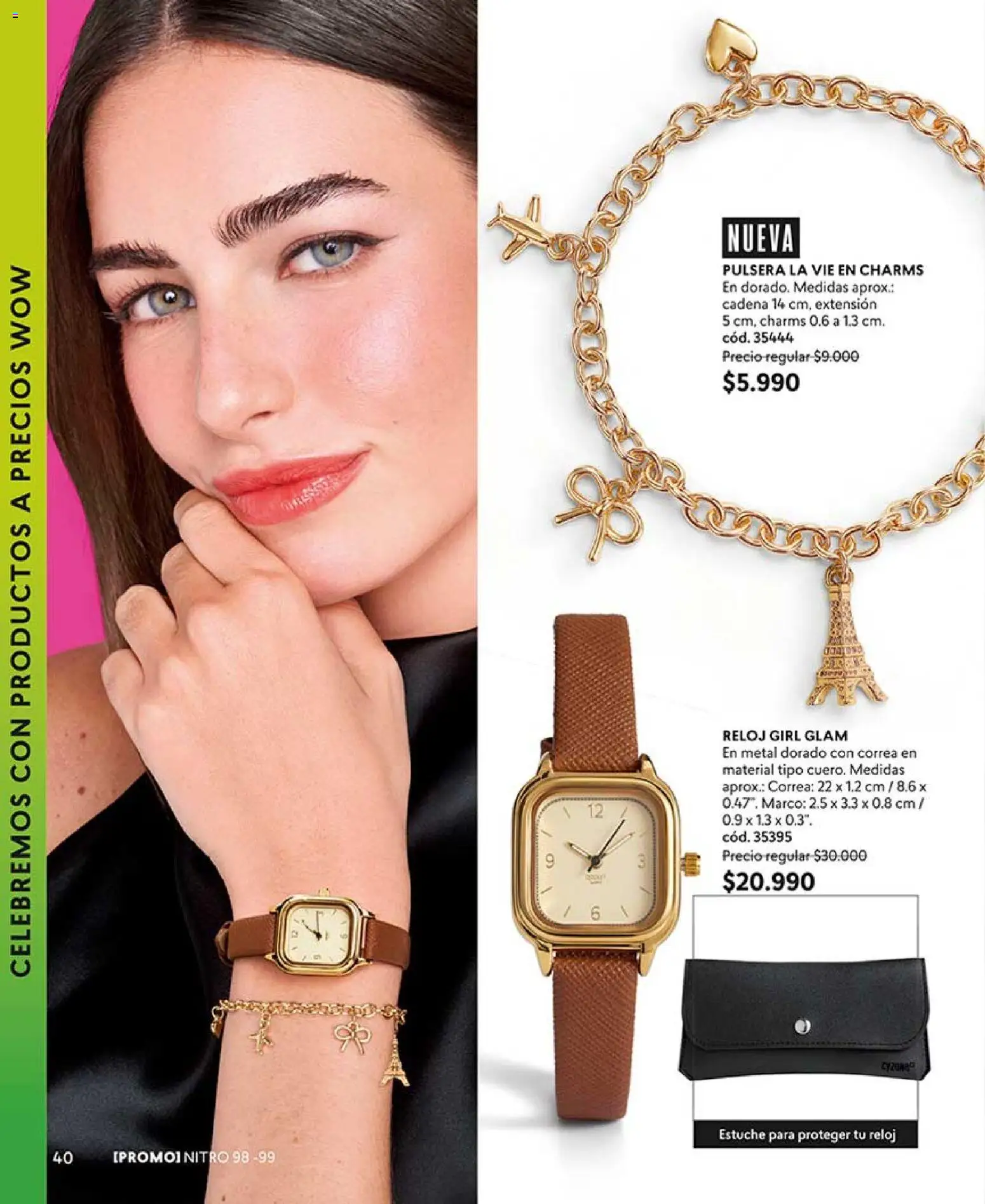 Catálogo CyZone Campaña 11 │ válido desde el 14.06.2026 | Página: 52 | Productos: Estuche, Pulsera, Cadena, Reloj