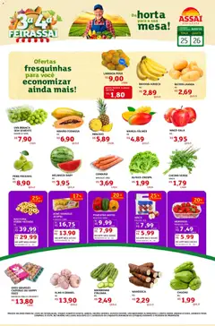Assaí Atacadista ofertas - SP - Pré-Visualização do folheto da loja Assaí Atacadista, válido de 25/08/2026
