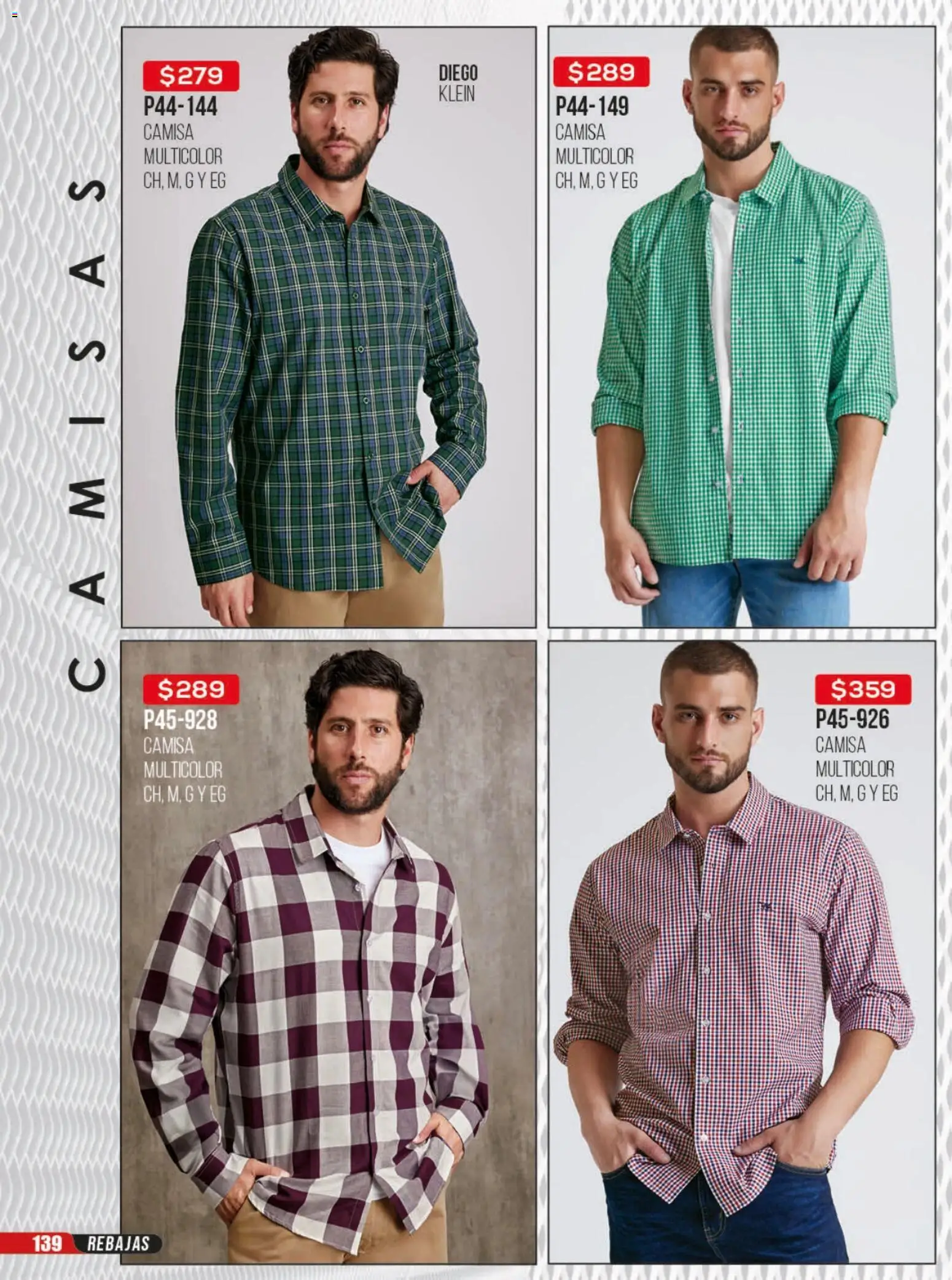 Nuevas ofertas de Cklass válidas en toda la República Mexicana desde el 23/06/2026. ¡Encuentra las mejores ofertas en Cklass catálogo Rebajas sobre rebajas ropa! | Página: 140 | Productos: Camisa