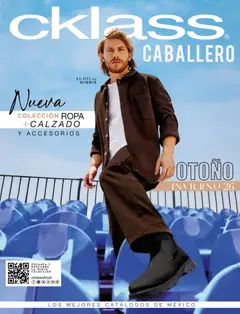 Vista previa de Cklass catálogo Ropa caballero, nuevo folleto de la tienda, válido en México a partir del 08/07/2026