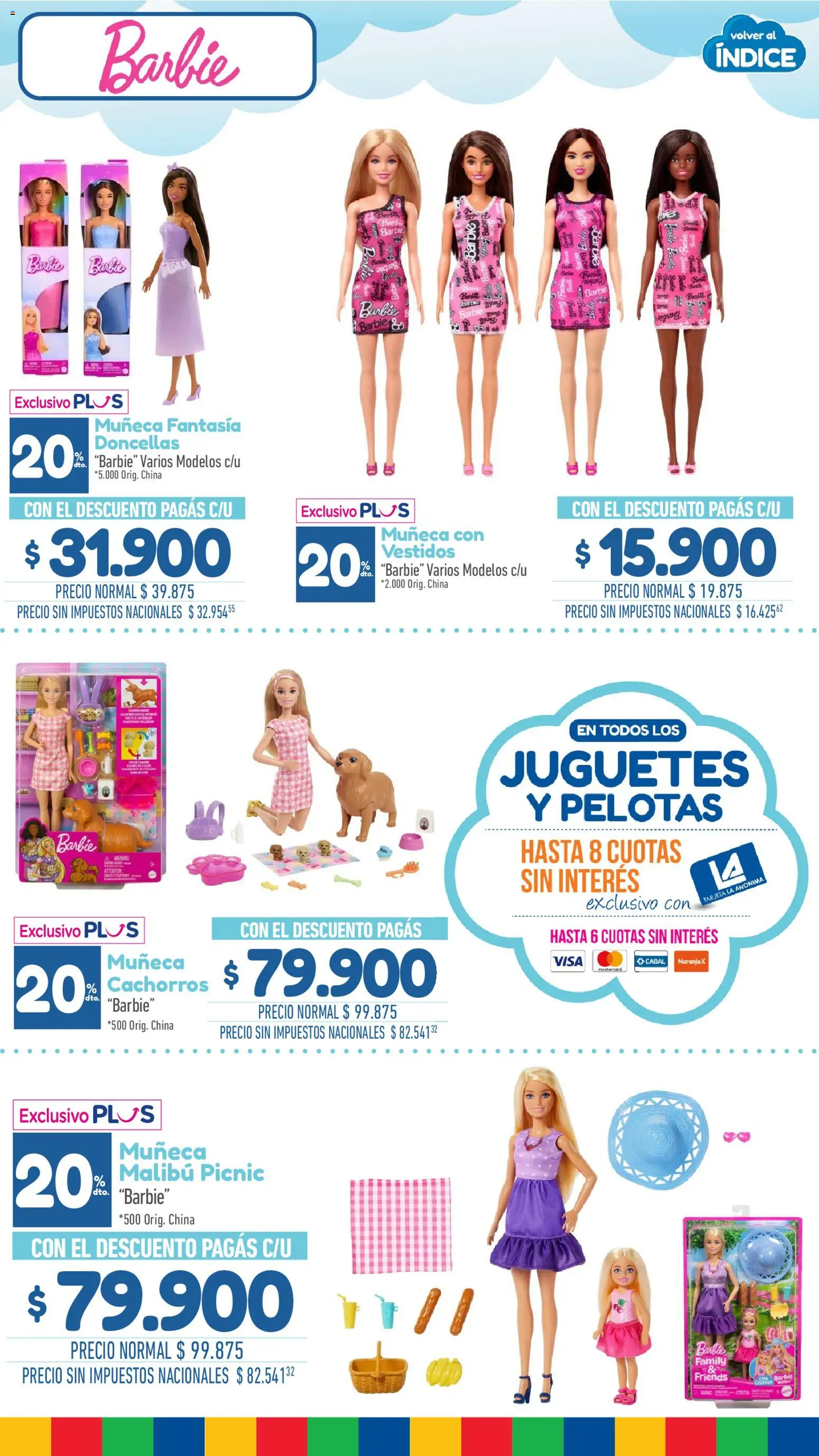 La Anonima Especial Día de la Niñez │ válido desde el 06/08/2026 | Página: 8 | Productos: Juguetes