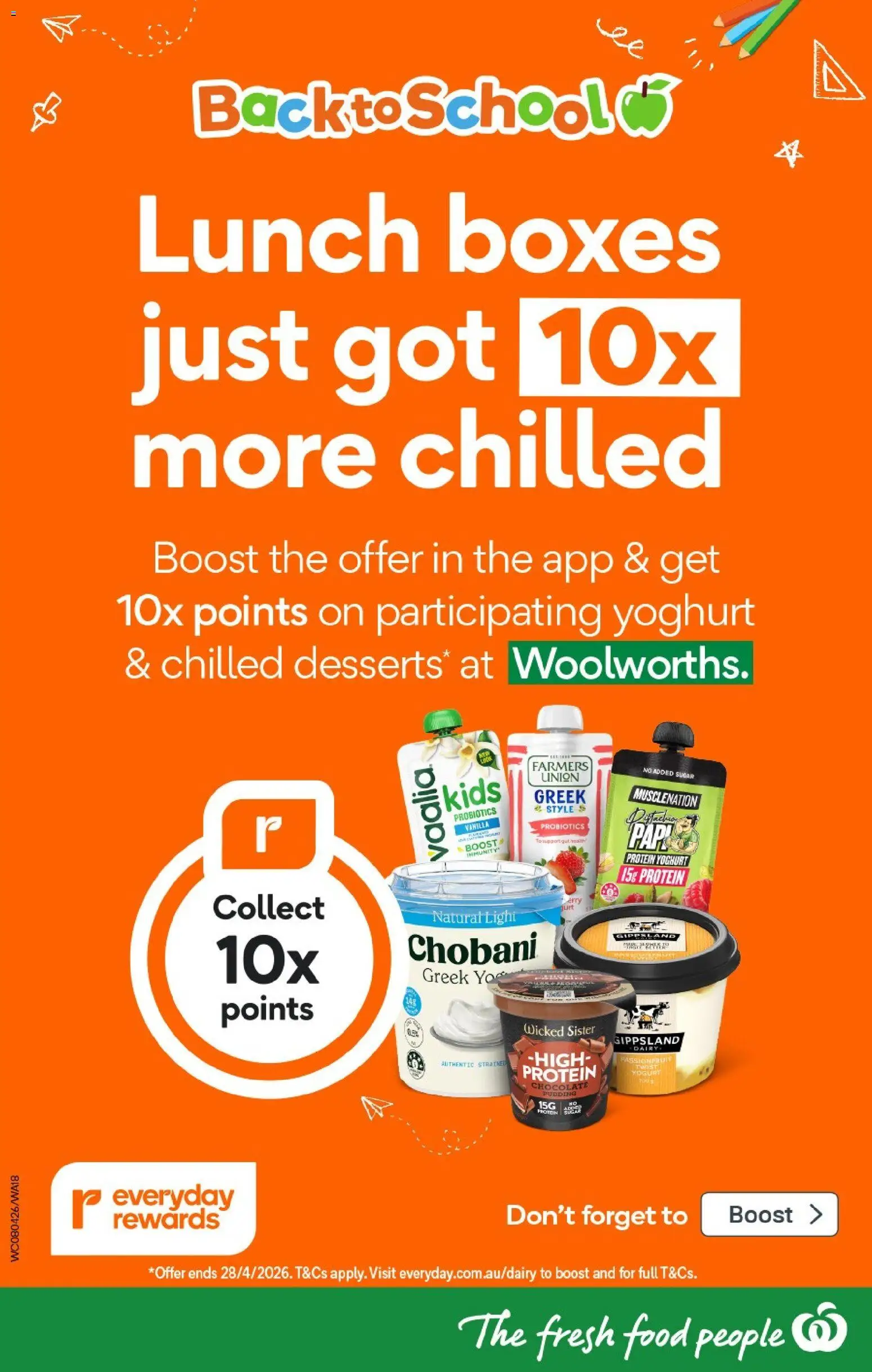 Woolworths catalogue - valid from 08.04.2026 | Page: 18 | Products: Light, Dairy, Passionfruit, Sugar