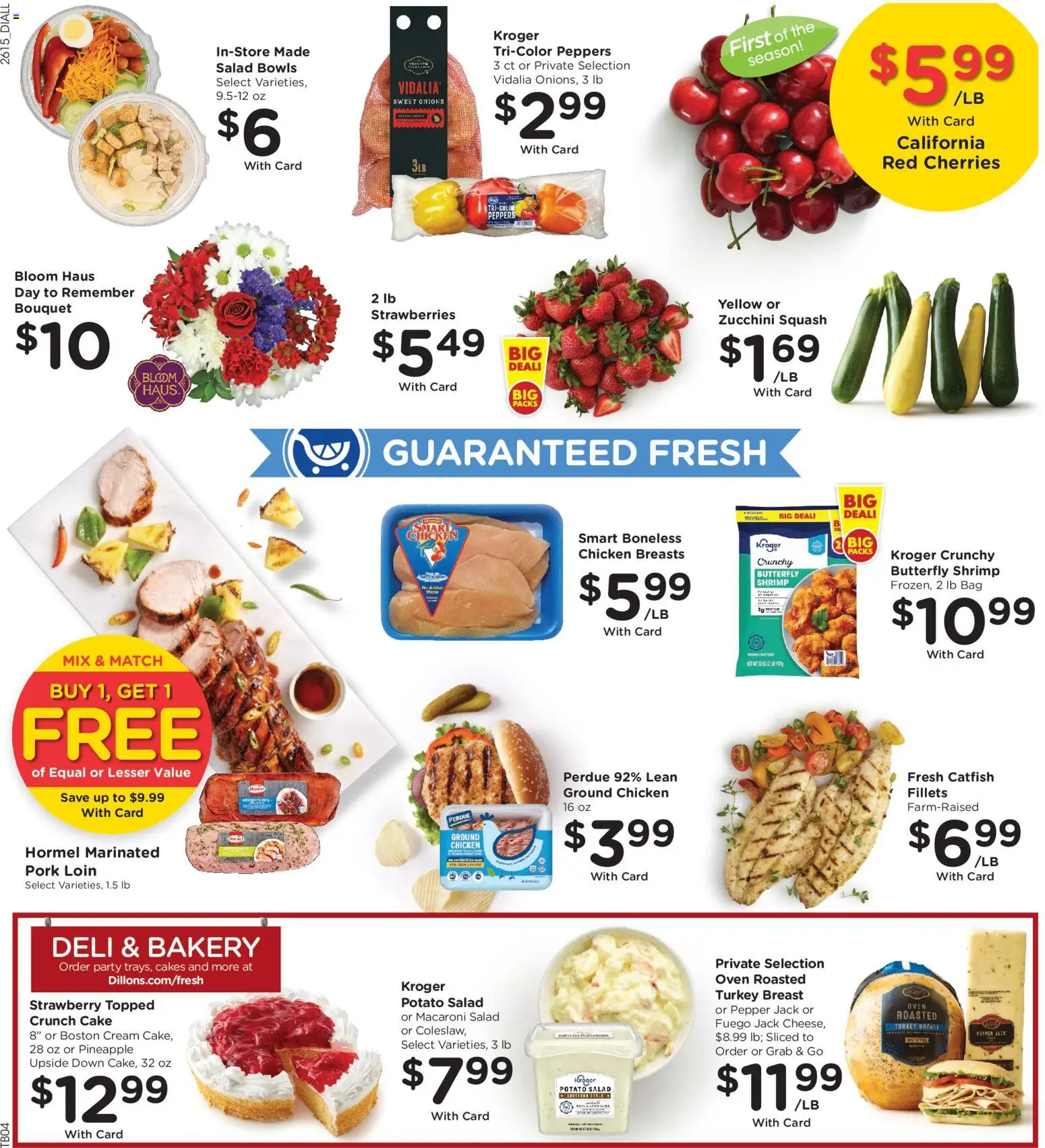 Dillons Weekly Ad - valid from 13.05.2026 | Page: 11 | Products: Peppers, Strawberries, Cream, Oven