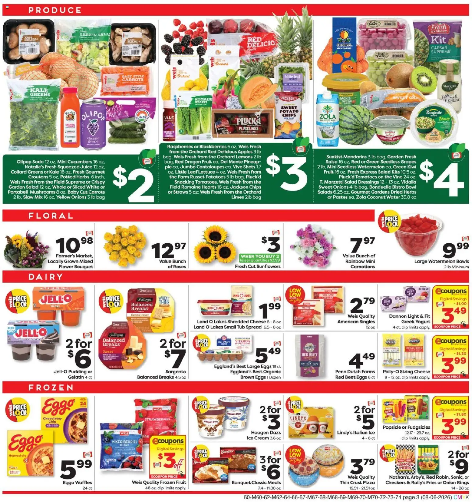 Weis Weekly Ad - valid from 08/06/2026 | Page: 3