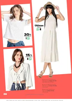 Vista previa de SC Pakar catálogo Ropa, nuevo folleto de la tienda, válido en México a partir del 30.01.2026 | Página: 256 | Productos: Blusa, Algodón, Vestido, Playera