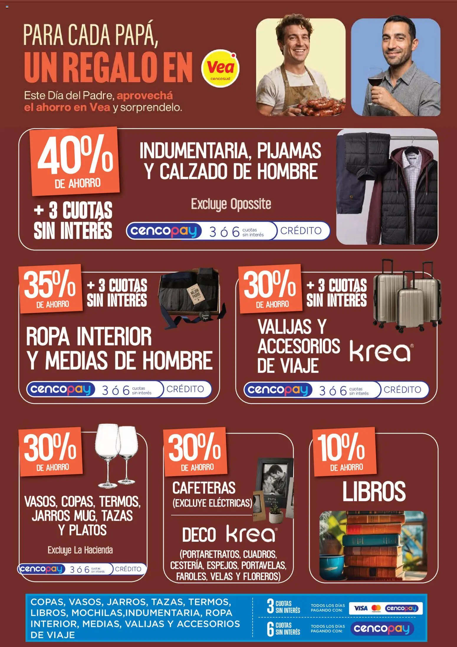 Vea - Día del Padre │ válido desde el 08.06.2026 | Página: 24 | Productos: Papa, Ropa, Ropa interior, Medias