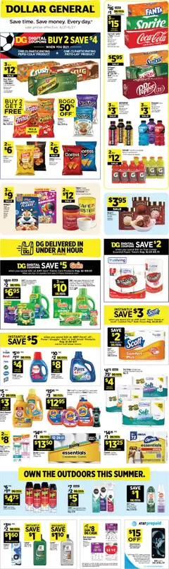 Preview of Dollar General weekly ads valid from 21.06.2026