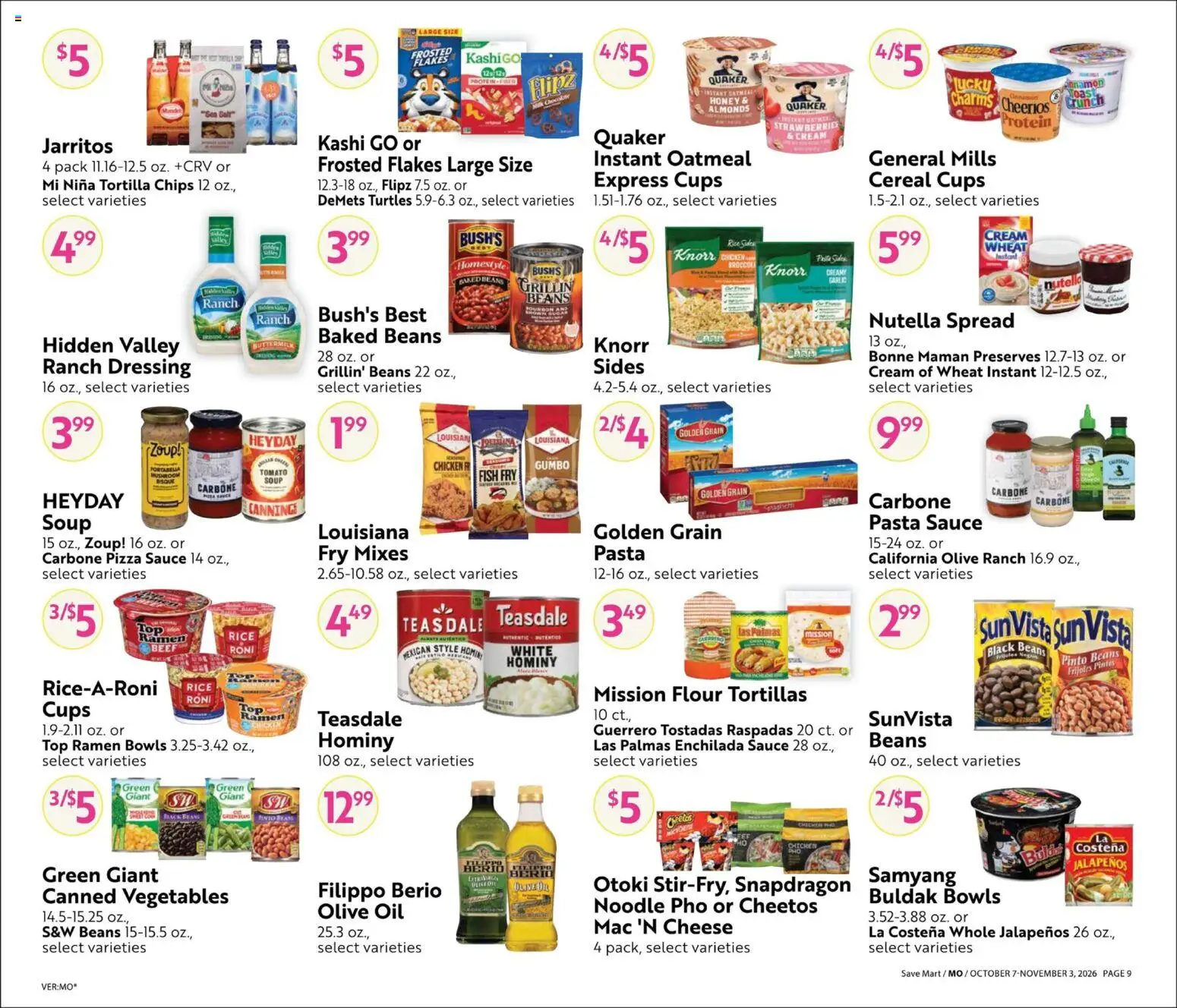 Save Mart Big Book of Savings - valid from 10/07/2026 | Page: 9