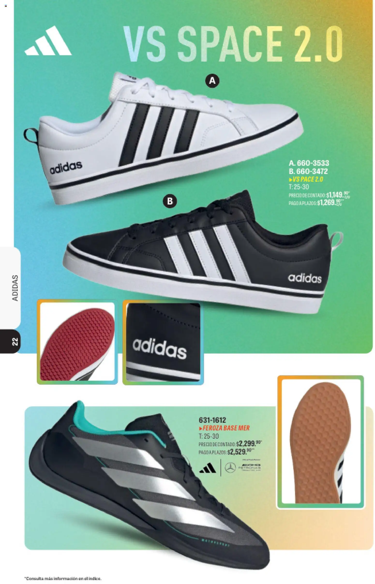 Nuevas ofertas de Andrea válidas en toda la República Mexicana desde el 09/08/2026. ¡Encuentra las mejores ofertas en Andrea catálogo Deportivo Completo! | Página: 22