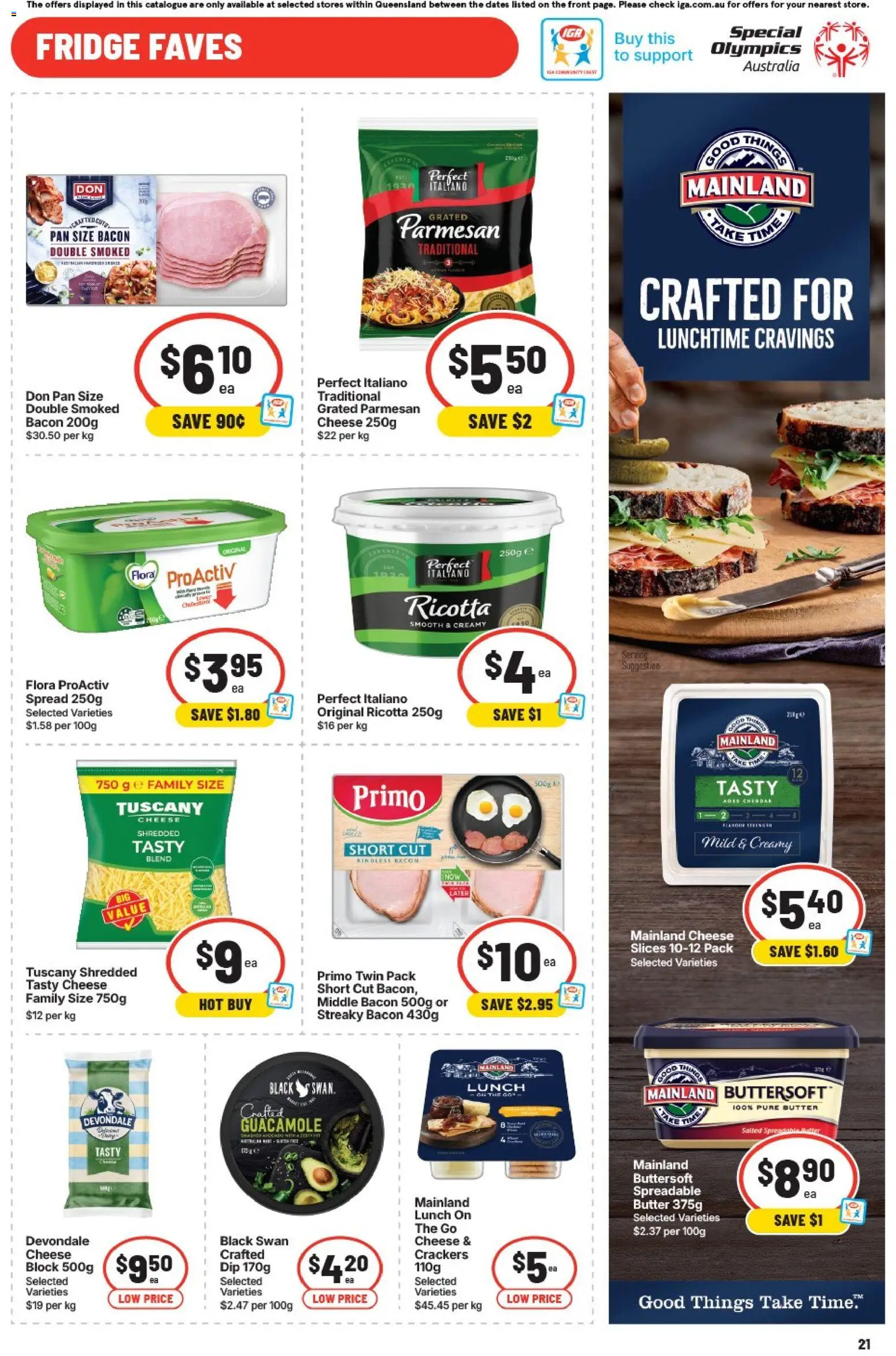 IGA catalogue - valid from 13.05.2026 | Page: 22 | Products: Dairy, Juice, Chips, Cream