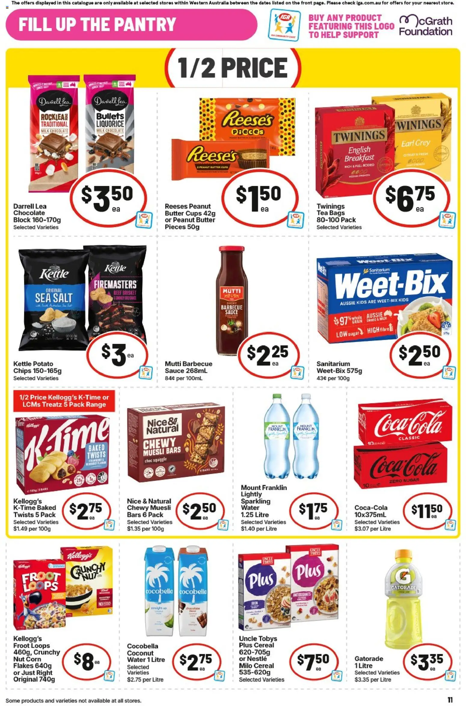 IGA catalogue - valid from 23/09/2026 | Page: 11 | Products: Box, Rice, Sour cream, Pepsi