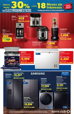 Vista previa de Sam's Club Hot Sale, nuevo folleto de la tienda, válido en México a partir del 25.05.2026 | Página: 8 | Productos: Cafetera, Despensa, Olla, Sobre