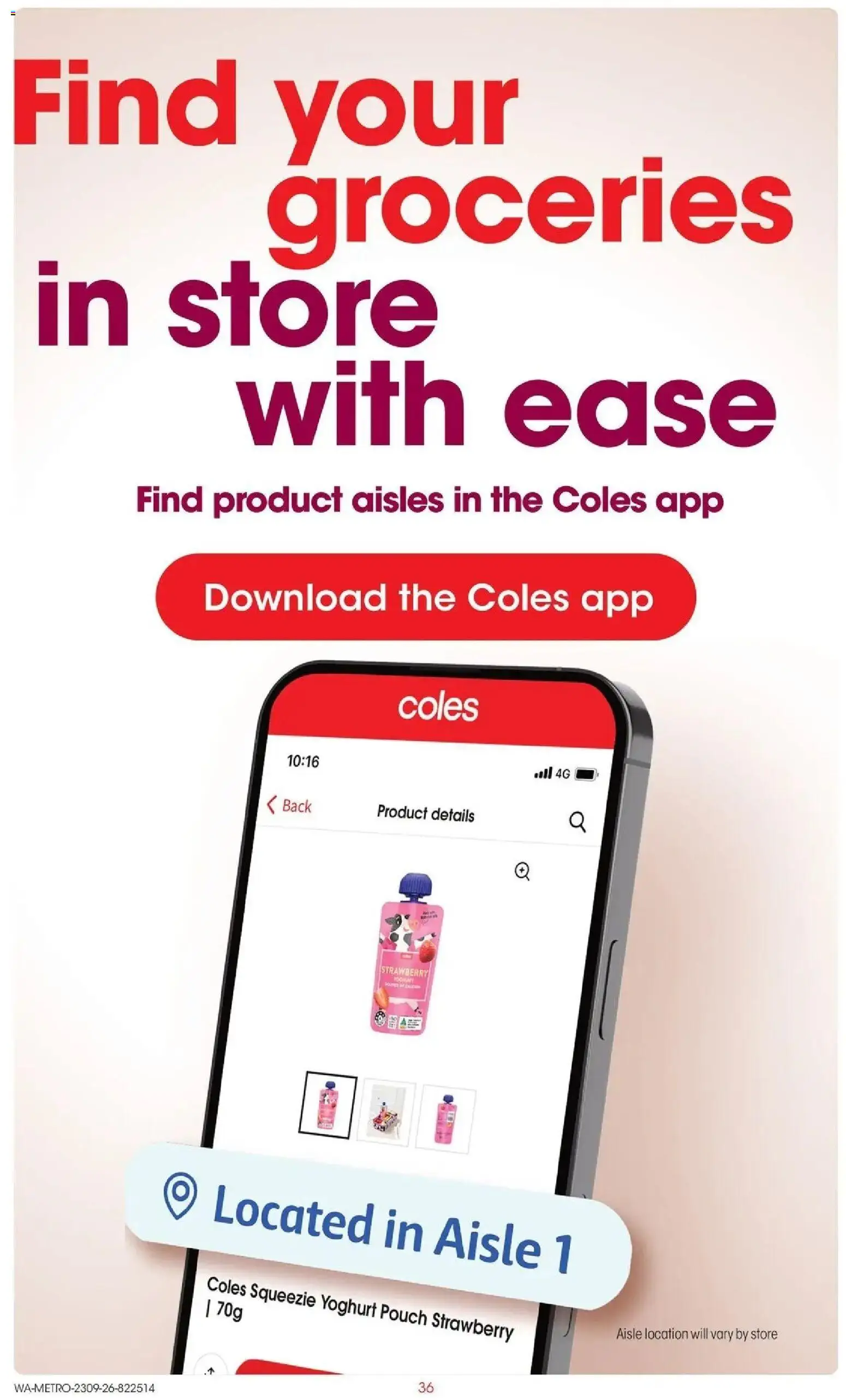 Coles catalogue - valid from 23/09/2026 | Page: 36