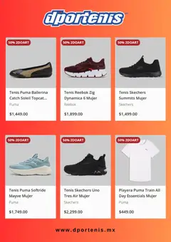 Vista previa de Dportenis catálogo, nuevo folleto de la tienda, válido en México a partir del 01.05.2026 | Página: 4 | Productos: Tenis, Playera