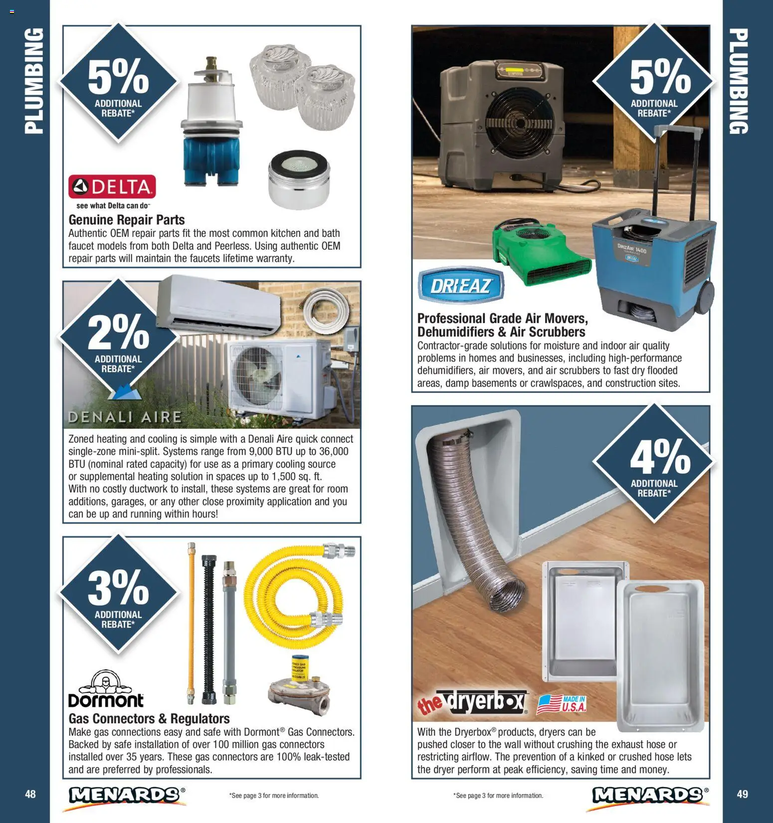 Menards Contractor Catalog - valid from 01/01/2026 | Page: 25 | Products: Safe, Bath, Dryer